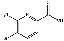 6-AMino-5-broMopicolinic acid Structure