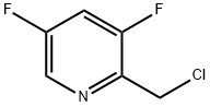 2-(chloroMethyl)-3,5-difluoropyridine Structure