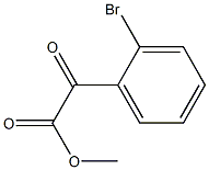 메틸2-(2-브로모페닐)-2-옥소아세테이트 구조식 이미지