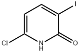 6-클로로-3-요오도피리딘-2-올 구조식 이미지