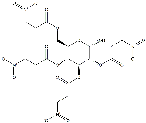 4-O-(3-니트로프로파노일)코롤린 구조식 이미지