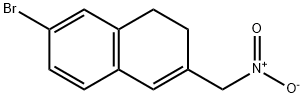 7-BroMo-3-(nitroMethyl)-1,2-dihydronaphthalene 구조식 이미지