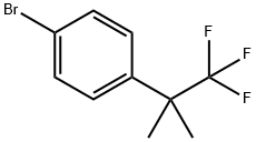 1-broMo-4-(1,1,1-trifluoro-2-Methylpropan-2-yl)benzene 구조식 이미지