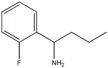 1-(2-FLUOROPHENYL)BUTAN-1-AMINE 구조식 이미지