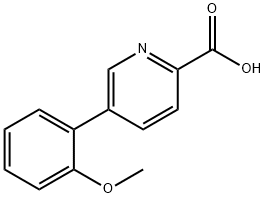5-(2-Methoxyphenyl)picolinic acid Structure