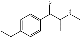 4-Ethylmethcathinone 구조식 이미지