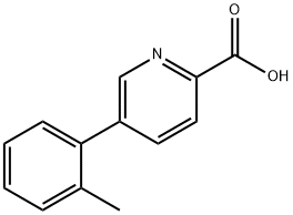 5-(o-Tolyl)picolinic acid Structure