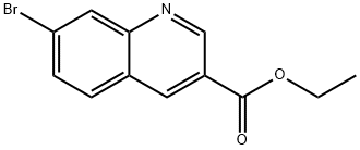 Ethyl 7-broMoquinoline-3-carboxylate Structure