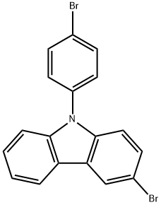 3-BroMo-9-(4-broMophenyl)carbazole 구조식 이미지