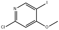 2-chloro-5-iodo-4-methoxypyridine Structure