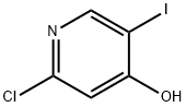 2-Chloro-5-iodo-4-pyridinol 구조식 이미지