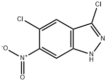 3,5-Dichloro-6-nitro-1H-indazole Structure