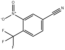 3-Nitro-4-trifluoromethylbenzonitrile 구조식 이미지