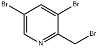 3,5-dibroMo-2-broMo메틸피리딘 구조식 이미지