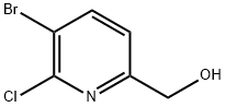 (5-broMo-6-클로로피리딘-2-일)메탄올 구조식 이미지