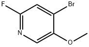 4-broMo-2-fluoro-5-Methoxypyridine Structure