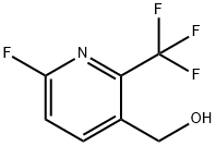 (6-fluoro-2-(trifluoroMethyl)pyridin-3-yl)Methanol Structure