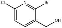 (2-BroMo-6-chloropyridin-3-yl)Methanol Structure