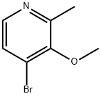 4-BROMO-3-METHOXY-2-METHYLPYRIDINE 구조식 이미지