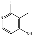 2-Fluoro-4-hydroxy-3-Methylpyridine Structure