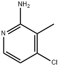 4-클로로-3-메틸피리딘-2-아민 구조식 이미지