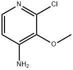 4-PyridinaMine, 2-chloro-3-Methoxy- Structure