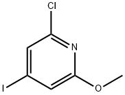 2-Chloro-4-iodo-6-Methoxy-pyridine Structure