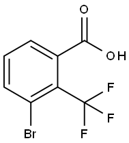 3-broMo-2-(trifluoroMethyl)benzoic acid Structure