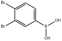 3,4-DibroMophenylboronic acid Structure