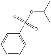 Isopropyl benzenesulfonate Structure
