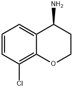 (4S)-8-chloro-3,4-dihydro-2H-chroMen-4-aMine 구조식 이미지