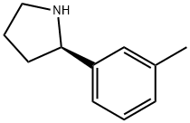 (2R)-2-(3-METHYLPHENYL)PYRROLIDINE Structure