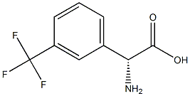 (R)-2-AMINO-2-(3-(TRIFLUOROMETHYL)PHENYL)ACETIC ACID Structure