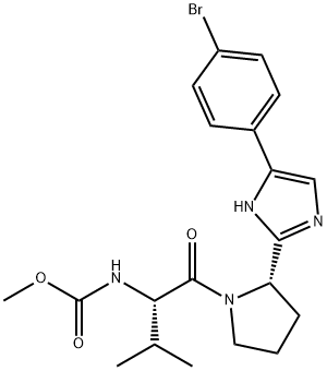 1228552-27-9 Methyl ((S)-1-((S)-2-(4-(4-broMophenyl)-1H-iMidazol-2-yl)pyrrolidin-1-yl)-3-Methyl-1-oxobutan-2-yl)carbaMate