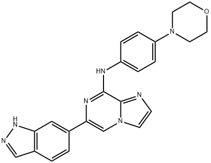 Entospletinib (GS-9973) 구조식 이미지