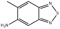 5-AMino-6-Methyl-2,1,3-benzothiadiazole 구조식 이미지