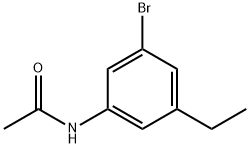 N-(3-BroMo-5-ethylphenyl)acetaMide Structure