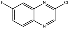 퀴녹살린,2-클로로-7-플루오로- 구조식 이미지