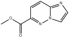 Methyl iMidazo[1,2-b]pyridazine-6-carboxylate Structure