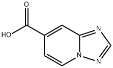 [1,2,4]트리아졸로[1,5-a]피리딘-7-카르복실산 구조식 이미지