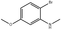 2-BroMo-5-Methoxy-N-Methylaniline Structure