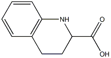 1,2,3,4-Tetrahydroquinoline-2-carboxylic acid Structure