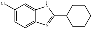 5-Chloro-2-cyclohexyl-1H-benzo[d]iMidazole Structure