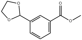 Methyl 3-(1,3-dioxolan-2-yl)benzoate ,97% Structure