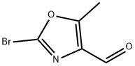2-BroMo-5-Methyloxazole-4-carbaldehyde Structure