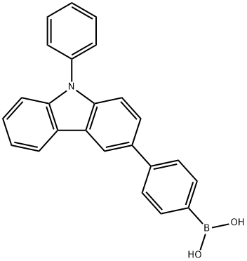 1240963-55-6 (4-(9-phenyl-9H-carbazol-3-yl)phenyl)boronic acid