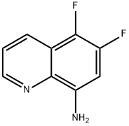 5,6-difluoro-8-quinolinaMine Structure