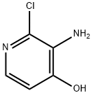 3-AMino-2-클로로피리딘-4-올 구조식 이미지