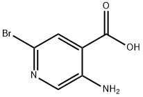 5-AMino-2-broMoisonicotinic acid 구조식 이미지