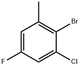 2-broMo-1-클로로-5-플루오로-3-메틸벤젠 구조식 이미지